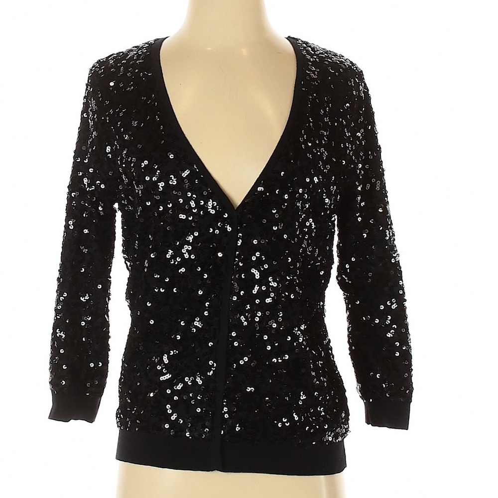 LC Lauren Conrad Sequin Cardigan